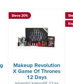 Makeup Revolution X Game Of Thrones 12 Days