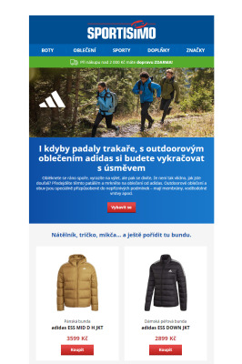 aktuální leták Sportisimo 3.12.2022-8.12.2022