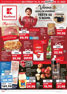 aktuální leták Kaufland 14.12.2022-18.12.2022