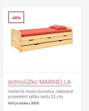Jednolůžko MARINELLA