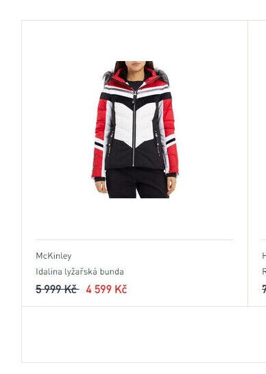 McKinley Idalina lyžařská bunda