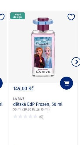 LA RIVE dětská EdP Frozen, 50 ml - dm drogerie aktualniletaky.eu