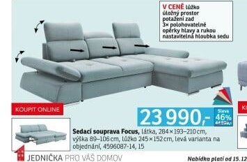 Sedací souprava Focus