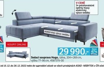 Sedací souprava Hugo