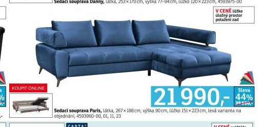 Sedací souprava Paris