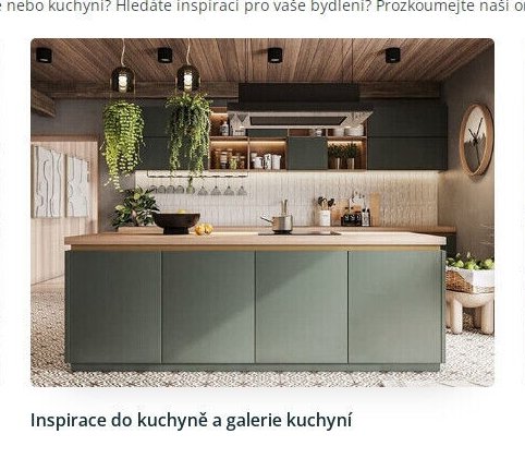 Inspirace do kuchyně a galerie kuchyní