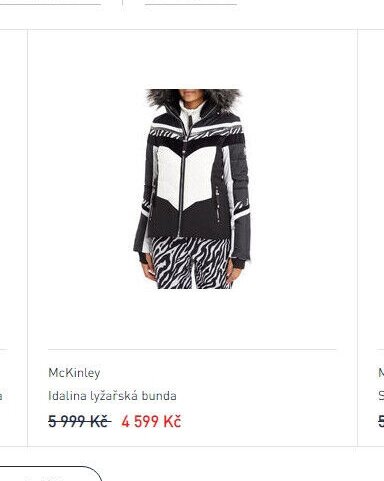 McKinley Idalina lyžařská bunda