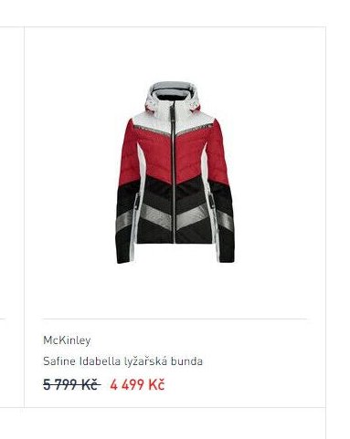 McKinley Safine Idabella lyžařská bunda