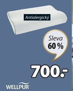 WELLPUR polštář KYRKJA