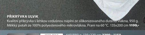 Přikrývka Ulvik
