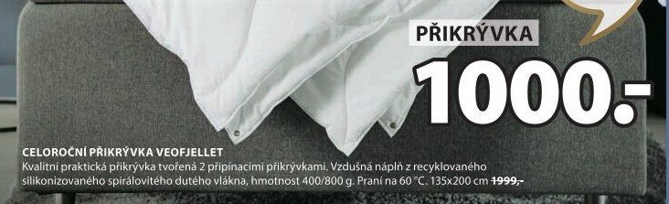 Celoroční přikrývka Veofjellet