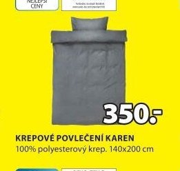 KREPOVÉ POVLEČENÍ KAREN