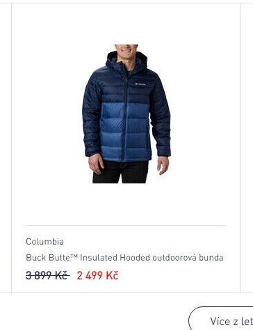 Columbia Buck Butte™ Insulated Hooded outdoorová bunda