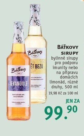 Bátkovy sirupy