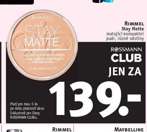 Rimmel Stay Matte