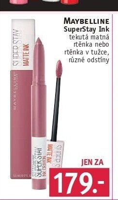 Maybelline SuperStay Ink rtěnka