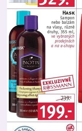 Hask šampon nebo balzám