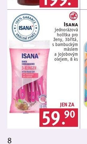 Isana jednorázová holítka