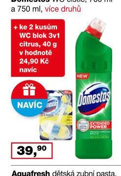 Domestos WC čistič
