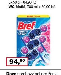 Bref WC kuličky Blue Aktiv