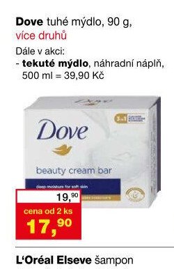 Dove tuhé mýdlo, 90 g