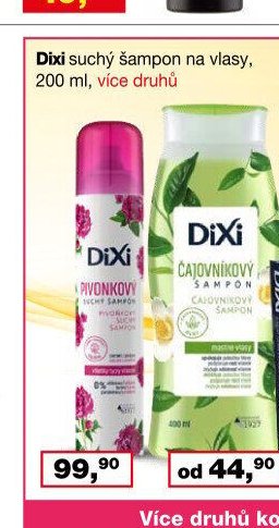 Dixi suchý šampon na vlasy, 200 ml