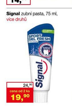 Signal zubní pasta, 75 ml