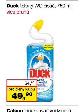 Duck tekutý WC čistič, 750 ml, více druhů