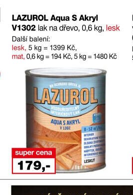 LAZUROL Aqua S Akryl