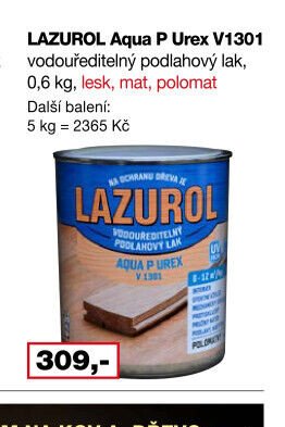 LAZUROL Aqua P Urex V1301