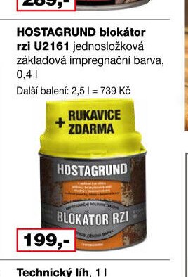 HOSTAGRUND blokátor rzi U2161