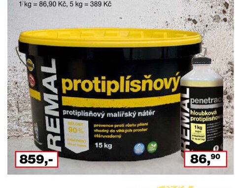 REMAL Protiplísňový malířský nátěr