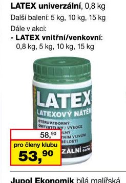 LATEX univerzální, 0,8 kg