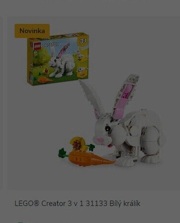 LEGO® Creator 3 v 1 31133 Bílý králík