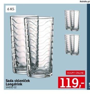 Sada skleniček Longdrink