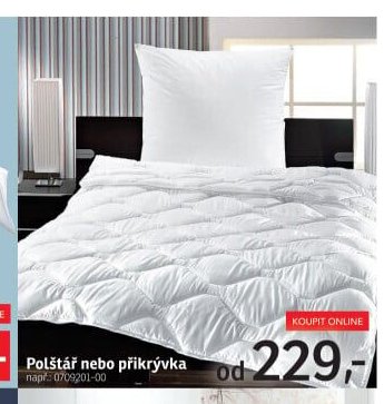 Polštář nebo přikrývka