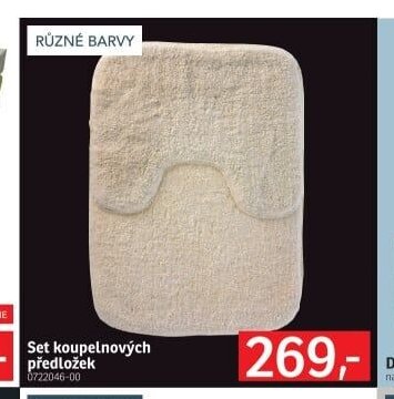 Set koupelnových předložek - ASKO aktualniletaky.eu