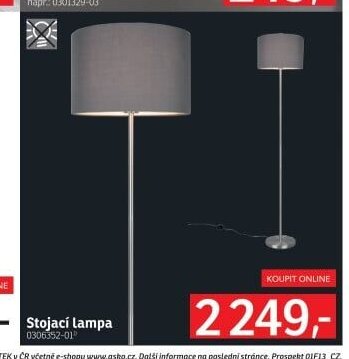 Stojací lampa - ASKO aktualniletaky.eu