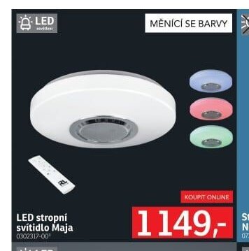 LED stropní svítidlo Maja - ASKO aktualniletaky.eu