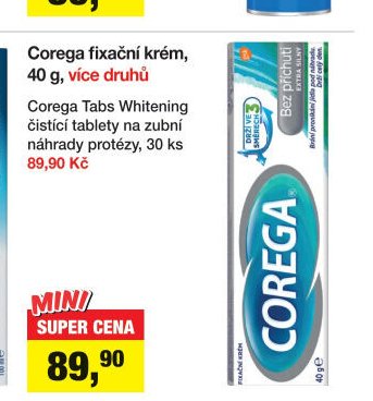Corega fixační krém, 40 g
