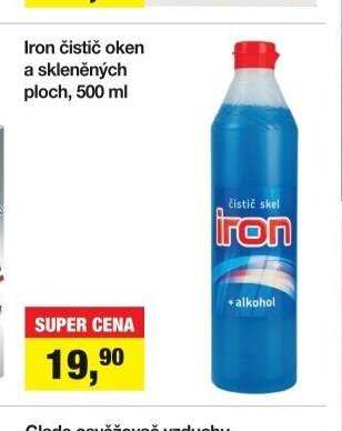 Iron čistič oken a skleněných ploch, 500 ml