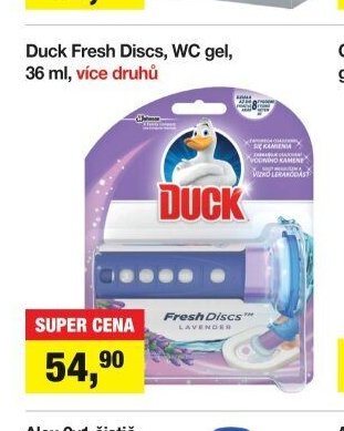 Duck Fresh Discs, WC gel, 36 ml, více druhů