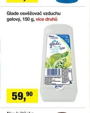 Glade osvěžovač vzduchu gelový, 150 g, více druhů