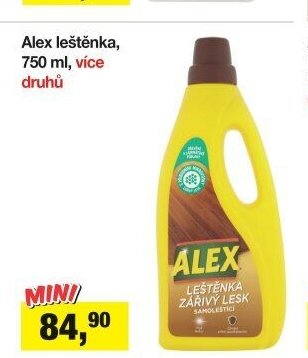 Alex leštěnka, 750 ml, více druhů