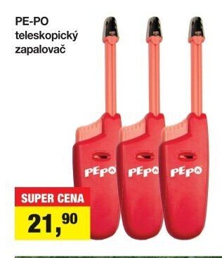 PE-PO teleskopický zapalovač