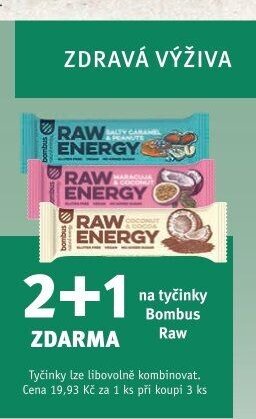 Bombus Raw tyčinky