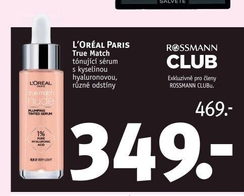 L'ORÉAL PARIS True Match tónující sérum