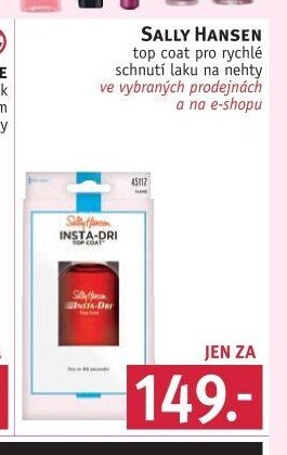 SALLY HANSEN top coat