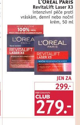 L'Oréal Paris RevitaLift Laser X3 krém