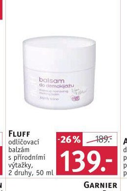 Fluff odličovací balzám